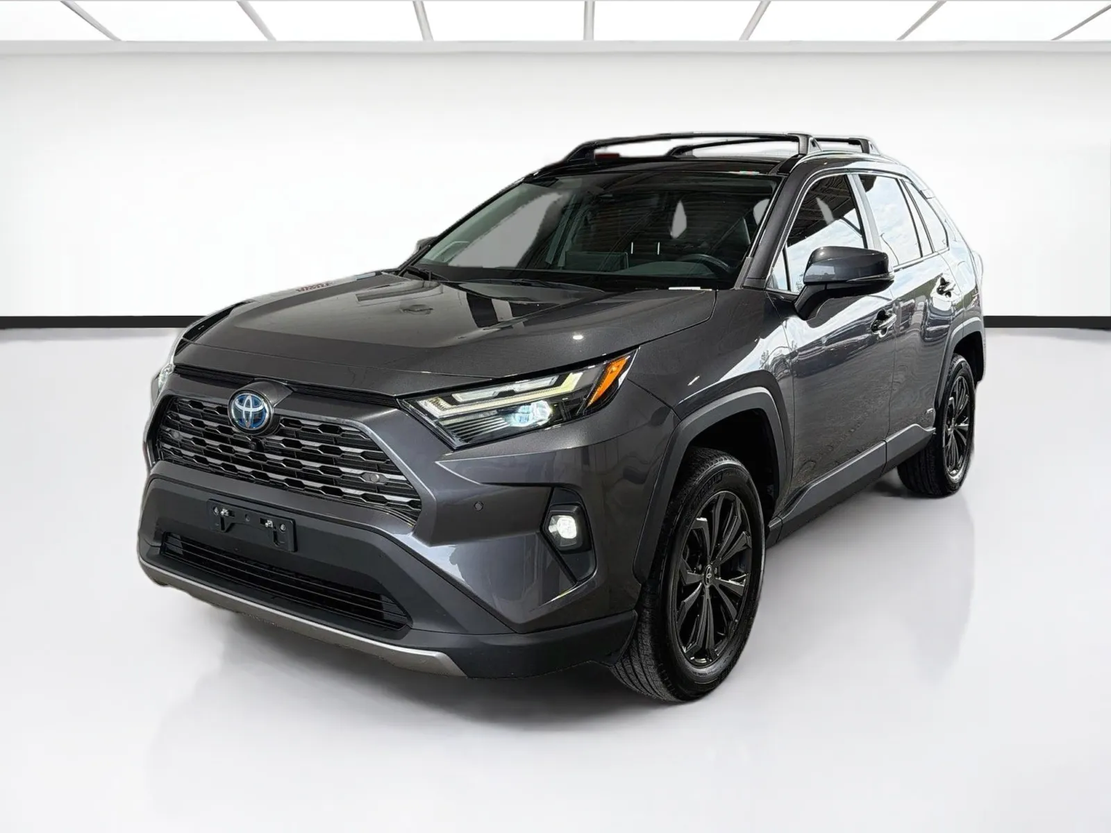 Gray 2022 Toyota RAV4 Hybrid Limited for sale in Dallas, TX
