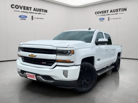 White 2018 Chevrolet Silverado 1500 LT for sale in Austin, TX