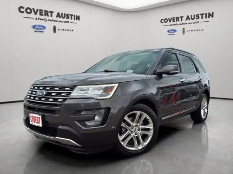 Gray 2017 Ford Explorer Limited for sale in Austin, TX