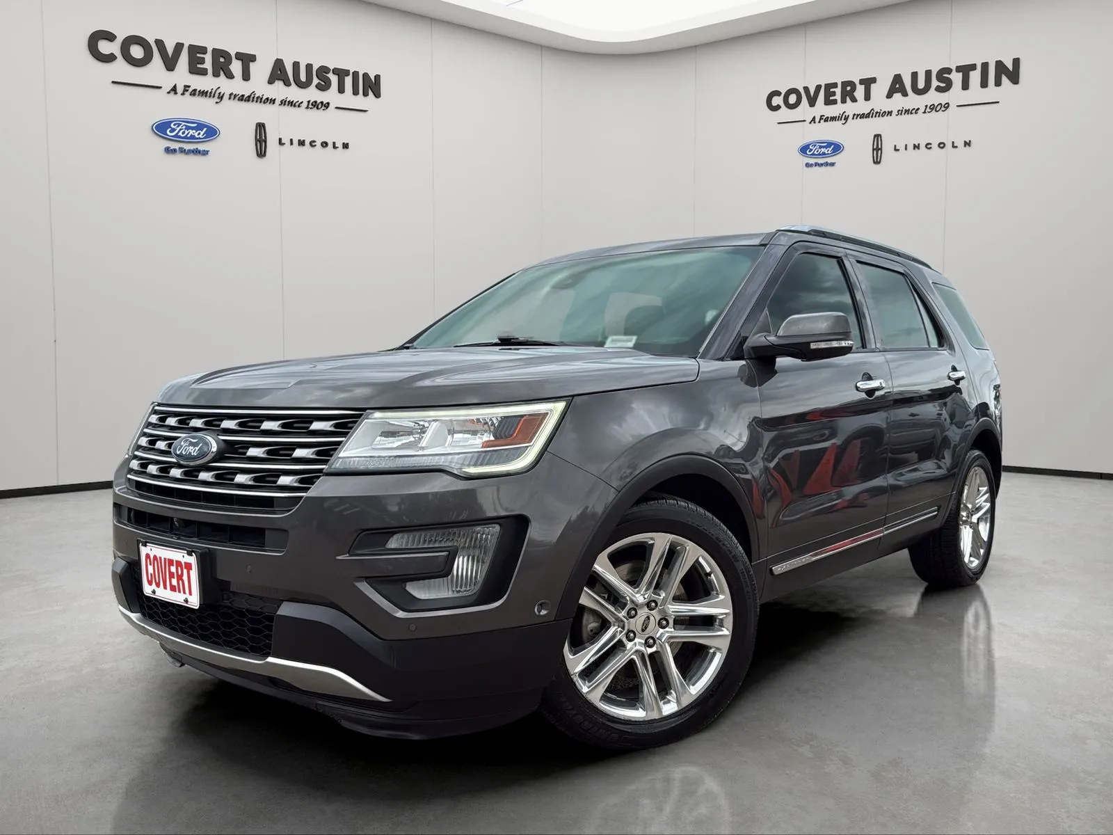 Gray 2017 Ford Explorer Limited for sale in Austin, TX