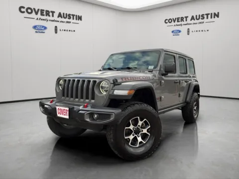 Gray 2019 Jeep Wrangler Unlimited Rubicon for sale in Austin, TX