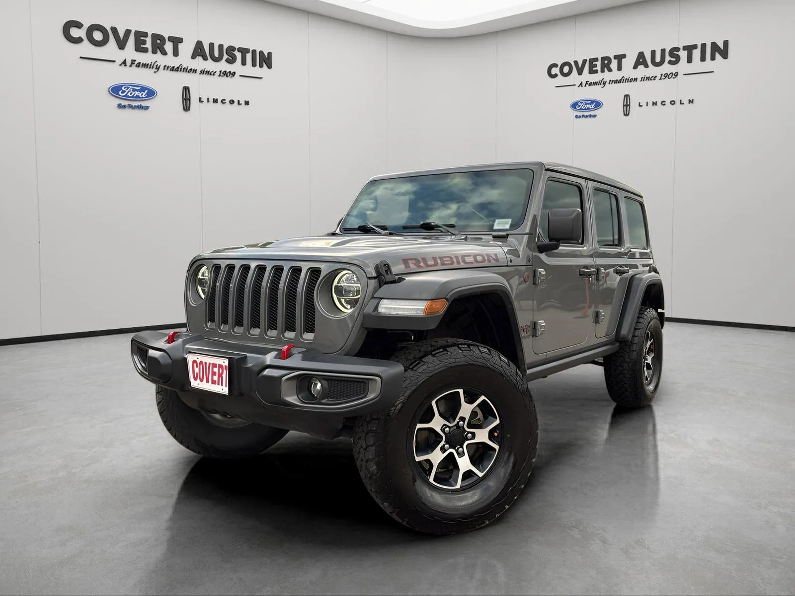 Gray 2019 Jeep Wrangler Unlimited Rubicon for sale in Austin, TX