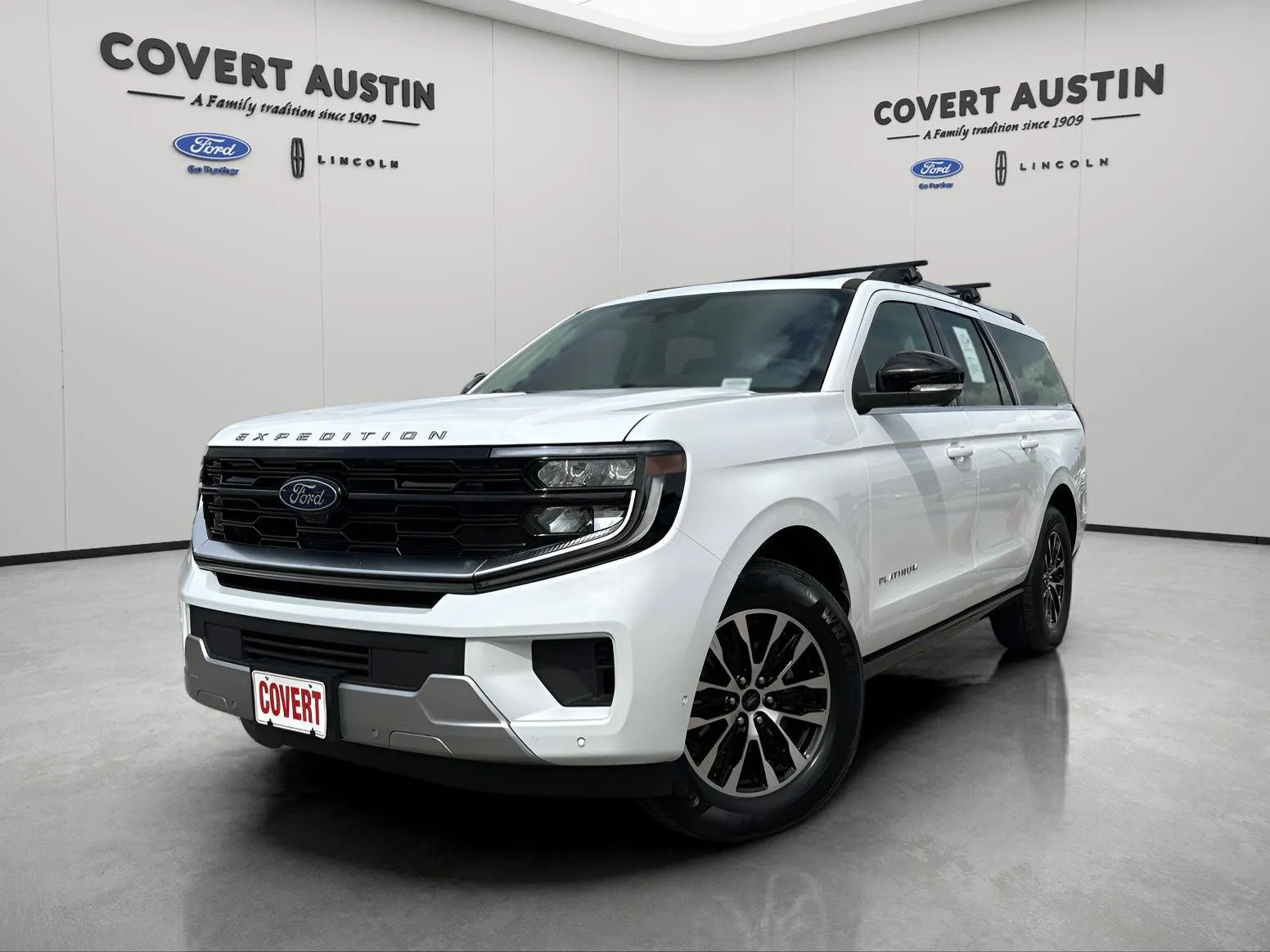 White 2025 Ford Expedition Max Platinum for sale in Austin, TX