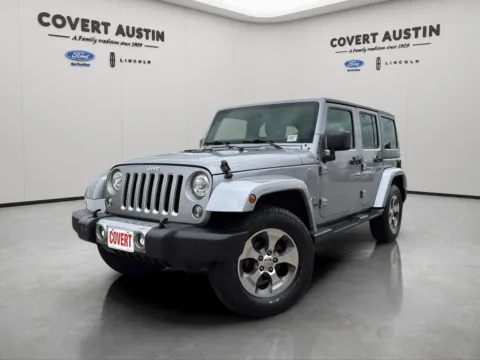 Silver 2018 Jeep Wrangler JK Unlimited Sahara for sale in Austin, TX
