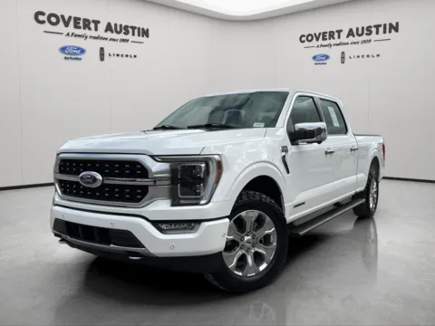 White 2023 Ford F-150 Platinum for sale in Austin, TX