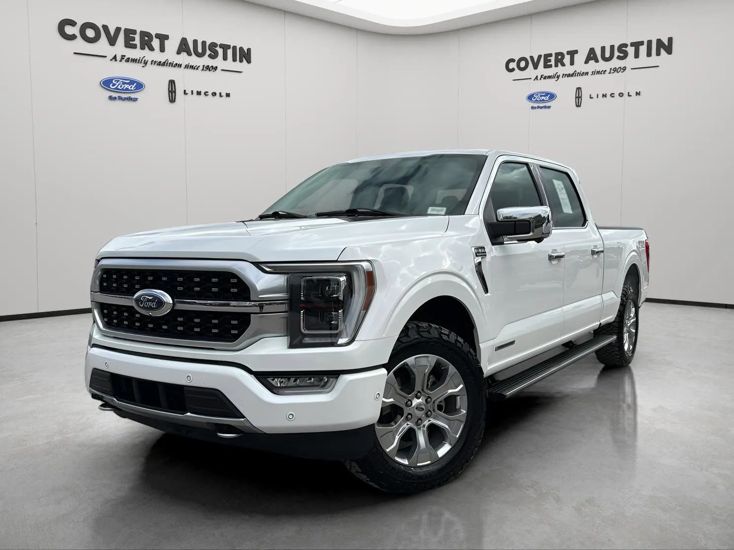 White 2023 Ford F-150 Platinum for sale in Austin, TX