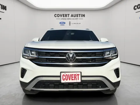 White 2022 Volkswagen Atlas Cross Sport 3.6L V6 SE w/Technology for sale in Austin, TX