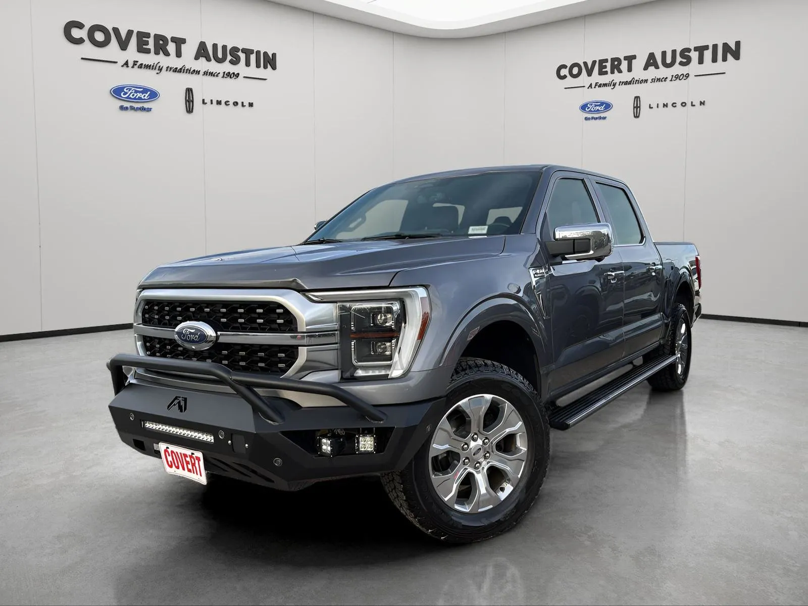 Gray 2021 Ford F-150 Platinum for sale in Austin, TX