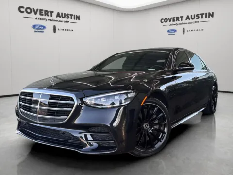 Black 2023 Mercedes-Benz S-Class S 500 for sale in Austin, TX