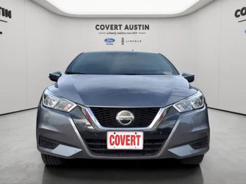 Gray 2021 Nissan Versa 1.6 SV for sale in Austin, TX