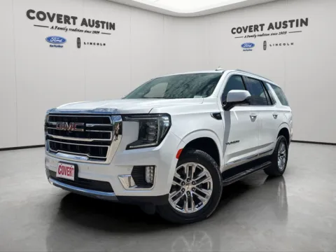 White 2021 GMC Yukon SLT for sale in Austin, TX