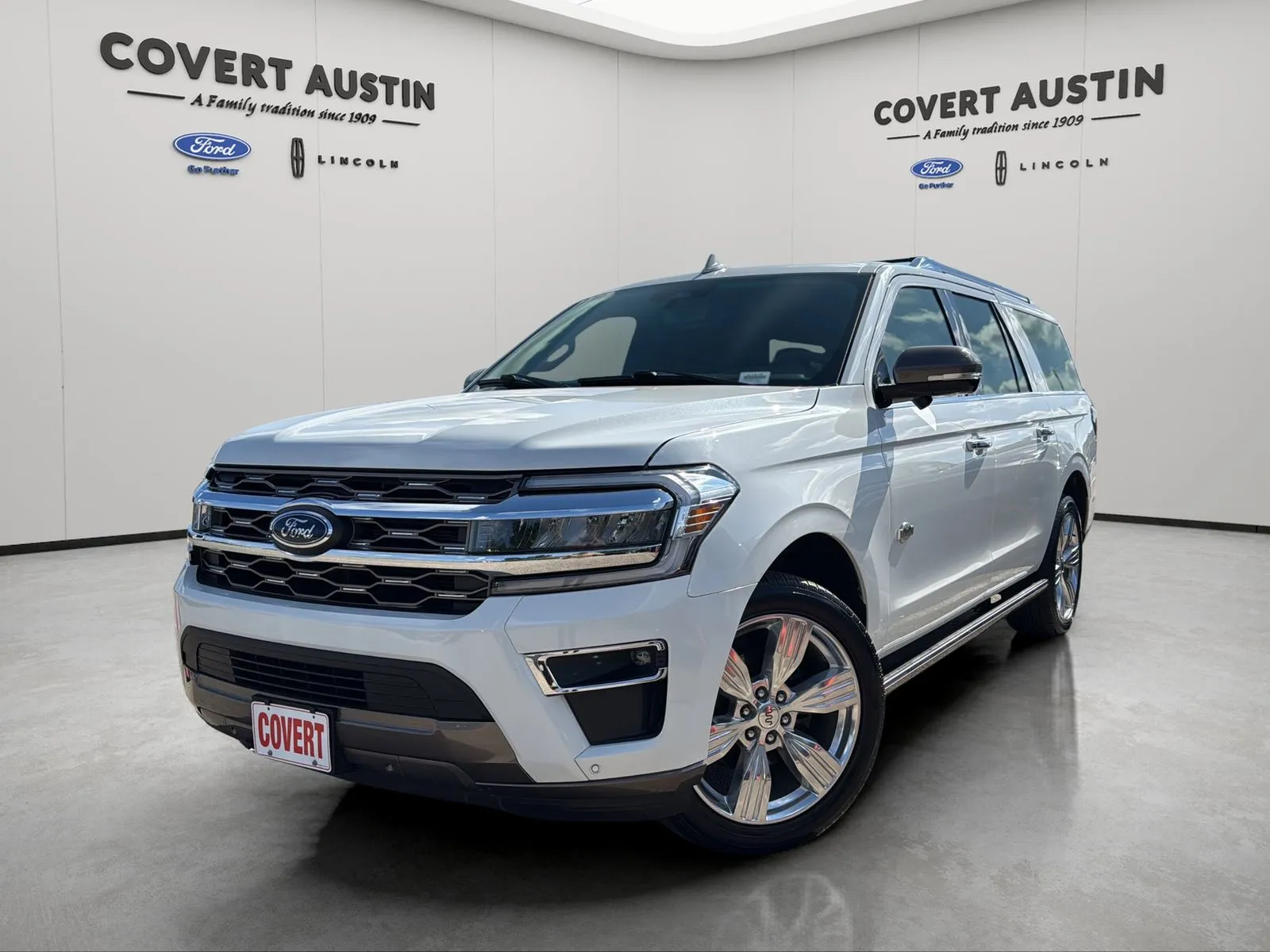 White 2023 Ford Expedition Max King Ranch for sale in Austin, TX