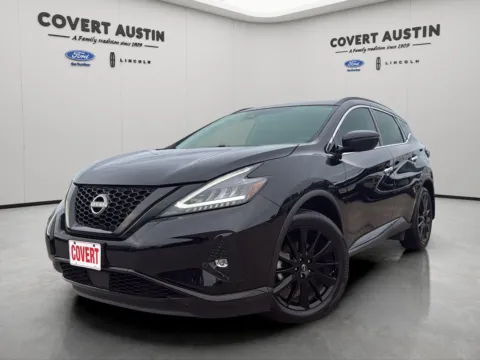 Black 2024 Nissan Murano SV for sale in Austin, TX