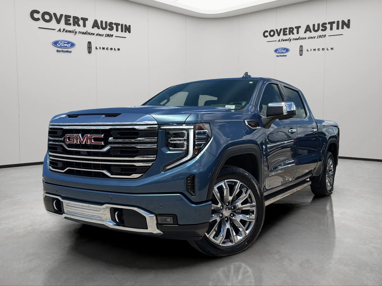 Blue 2024 GMC Sierra 1500 Denali for sale in Austin, TX