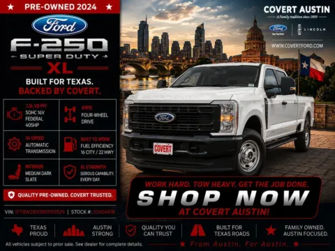 White 2024 Ford F-250SD XL for sale in Austin, TX