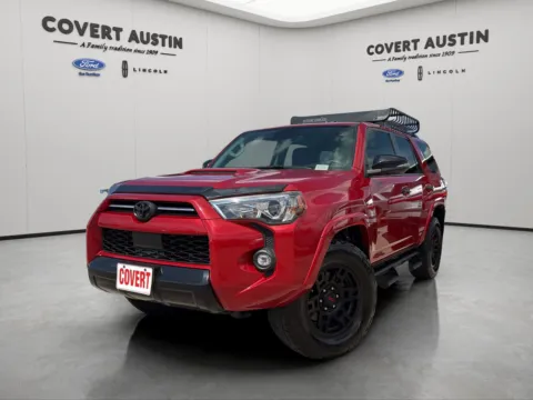 Red 2021 Toyota 4Runner Venture for sale in Austin, TX