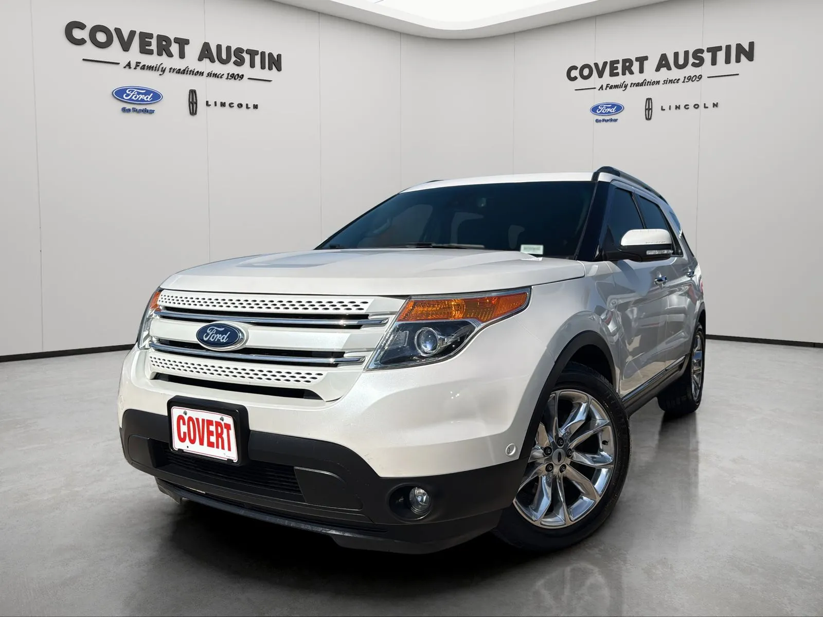 White 2015 Ford Explorer Limited for sale in Austin, TX
