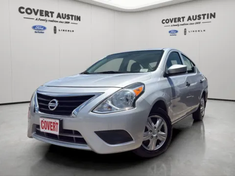 Silver 2018 Nissan Versa 1.6 S Plus for sale in Austin, TX