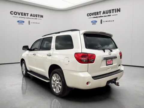 Another view of 2014 Toyota Sequoia Platinum for sale in Austin, TX at Covert Ford
