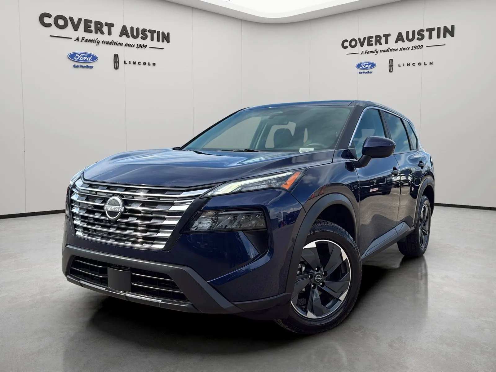 Blue 2024 Nissan Rogue SV for sale in Austin, TX