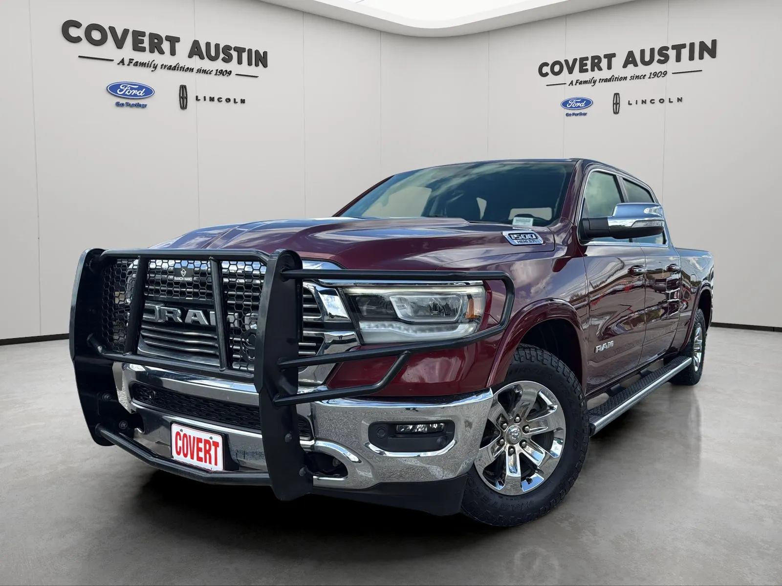 Red 2022 Ram 1500 Laramie for sale in Austin, TX
