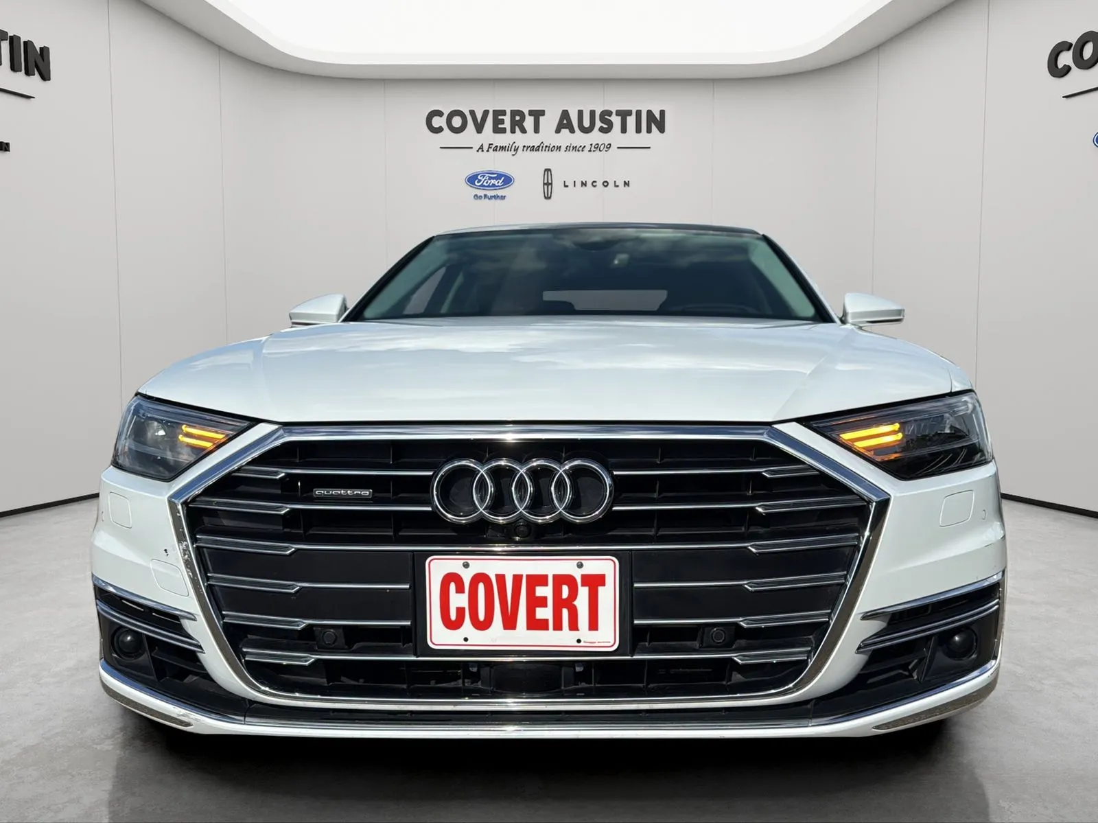 White 2020 Audi A8 L 60 for sale in Austin, TX