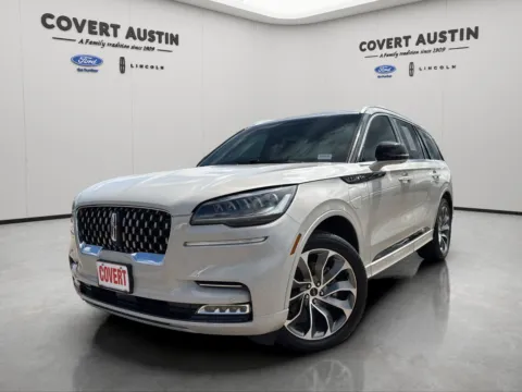 White 2021 Lincoln Aviator Grand Touring for sale in Austin, TX