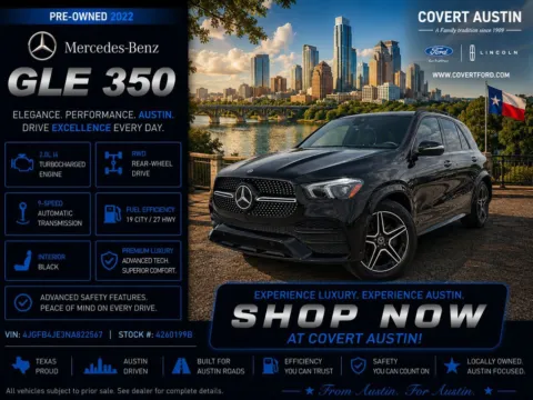 Black 2022 Mercedes-Benz GLE 350 for sale in Austin, TX