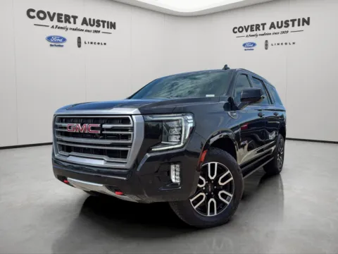 Black 2022 GMC Yukon AT4 for sale in Austin, TX