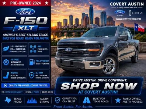 Gray 2024 Ford F-150 XLT for sale in Austin, TX