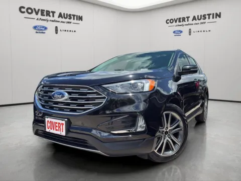 Black 2023 Ford Edge Titanium for sale in Austin, TX