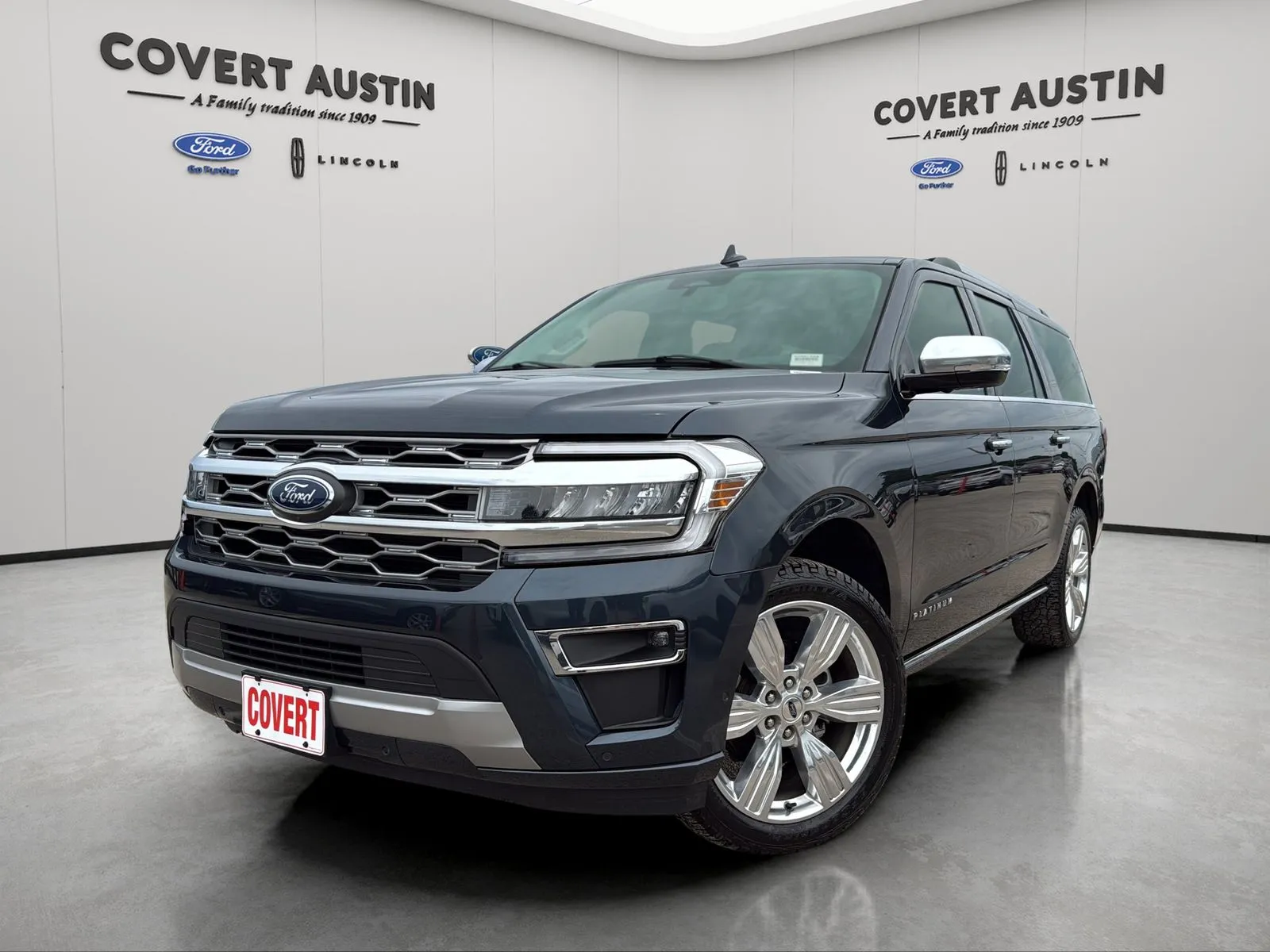 Blue 2024 Ford Expedition Max Platinum for sale in Austin, TX