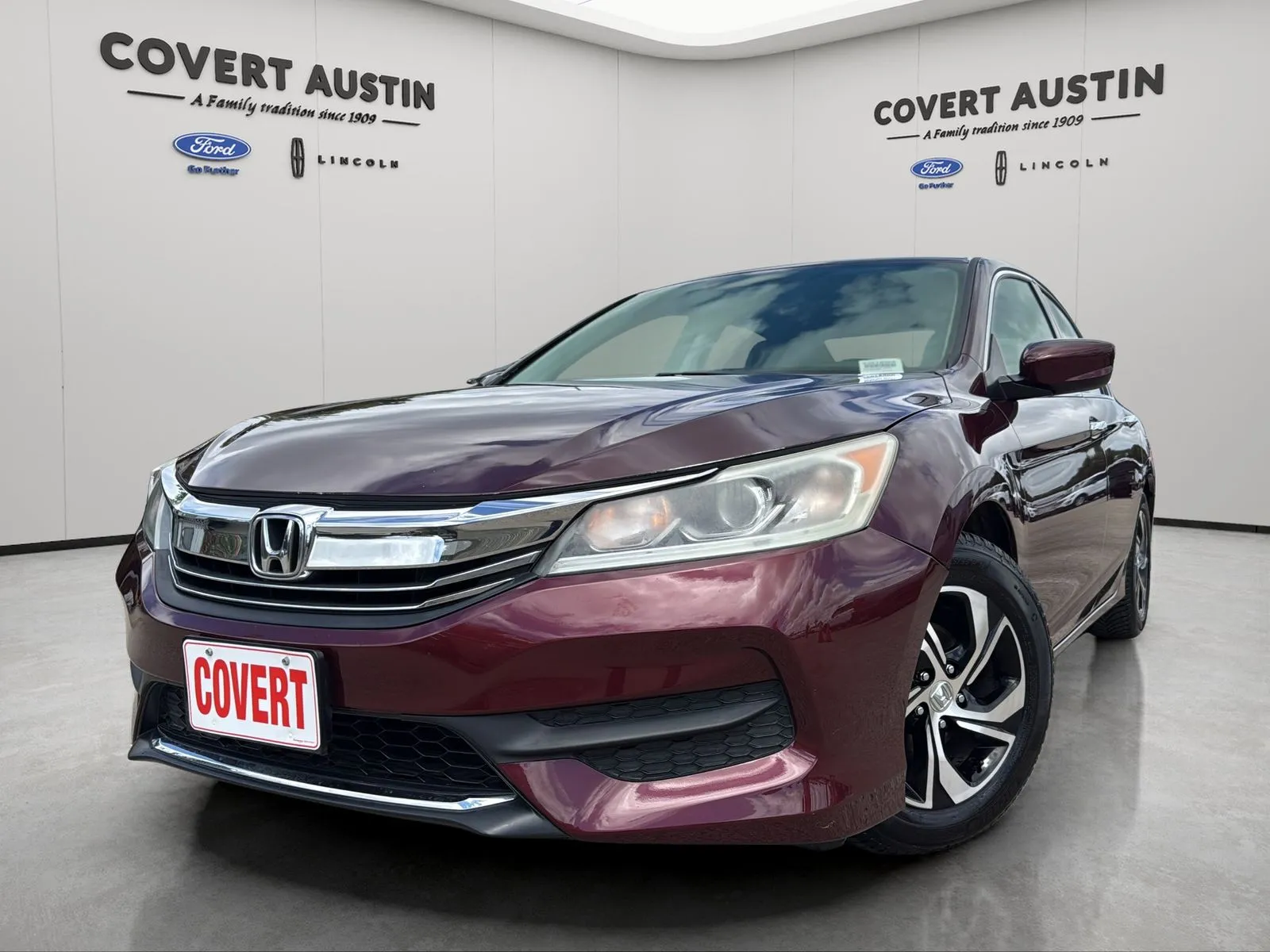 Red 2016 Honda Accord LX for sale in Austin, TX