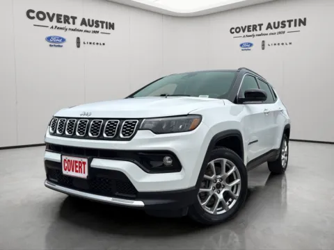 White 2025 Jeep Compass Limited for sale in Austin, TX