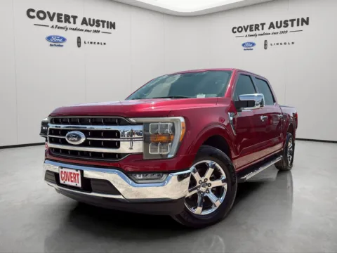 Red 2021 Ford F-150 Lariat for sale in Austin, TX