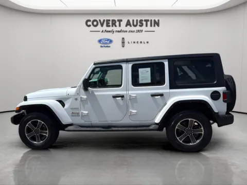 Another view of 2023 Jeep Wrangler Sahara for sale in Austin, TX at Covert Ford