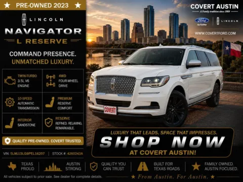 Unknown 2023 Lincoln Navigator L Reserve for sale in Austin, TX
