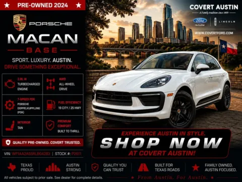 White 2024 Porsche Macan for sale in Austin, TX