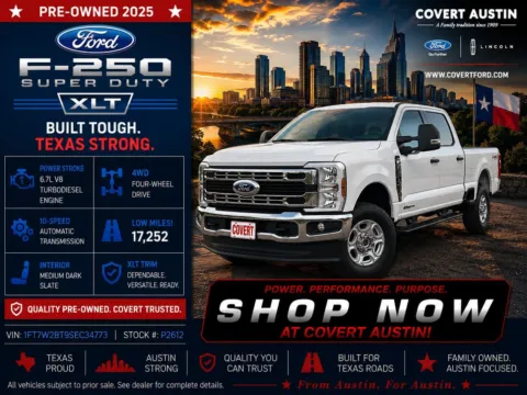 White 2025 Ford F-250SD XLT for sale in Austin, TX