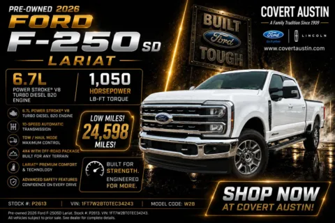 White 2026 Ford F-250SD Lariat for sale in Austin, TX