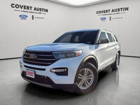 White 2023 Ford Explorer XLT for sale in Austin, TX