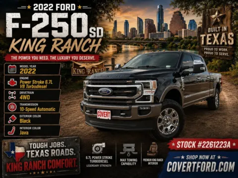 Brown 2022 Ford F-250SD King Ranch for sale in Austin, TX