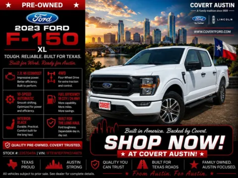 White 2023 Ford F-150 XL for sale in Austin, TX
