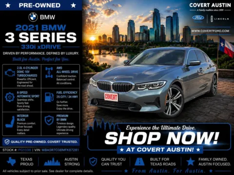 Unknown 2021 BMW 3 Series 330i xDrive for sale in Austin, TX