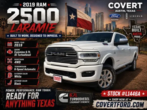 White 2019 Ram 2500 Laramie for sale in Austin, TX