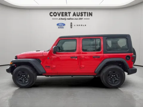 Photos of 2022 Jeep Wrangler Unlimited Sport for sale in Austin, TX at Covert Ford Lincoln