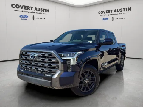 Blue 2023 Toyota Tundra Hybrid Platinum for sale in Austin, TX