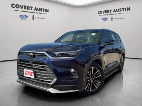 Blue 2025 Toyota Grand Highlander Hybrid MAX Platinum for sale in Austin, TX