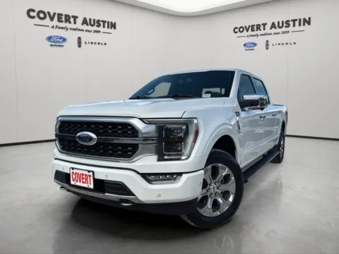 White 2023 Ford F-150 Platinum for sale in Austin, TX