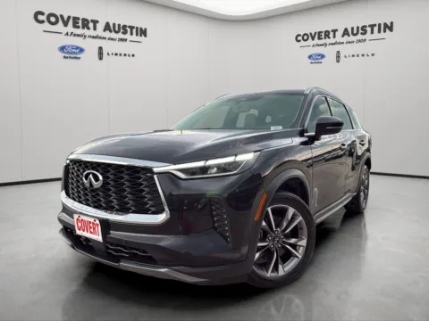 Black 2022 INFINITI QX60 LUXE for sale in Austin, TX